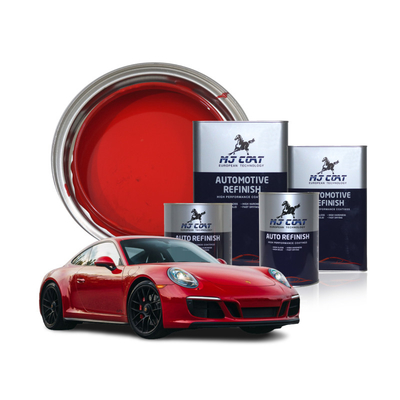 Glanzende witte automotive topcoat verf op basis van water