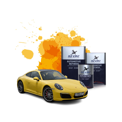 Witte VOC Minder dan 50 g/l Verf voor automotive topcoat 400-500 vierkante voet Dekking 2-3 uur Droogtijd