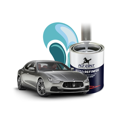 Op water gebaseerde automotive topcoat verf met een laag VOC-gehalte en langdurige resultaten
