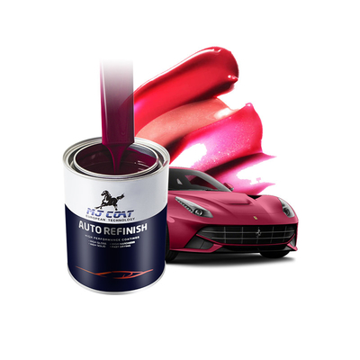 Glanzende, hoogglanzende, witte, op water gebaseerde automotive topcoat verf