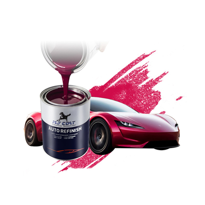 Op water gebaseerde witte glanzende automotive topcoat verf met lage VOC snelle droogtijd