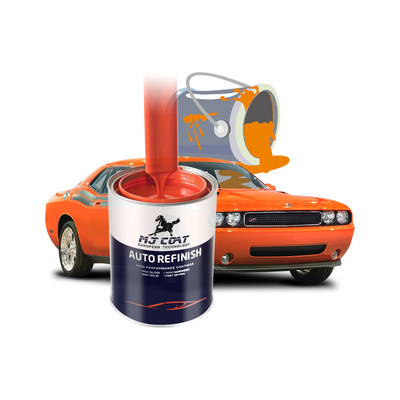 1 Coat Auto Clear Coat Verfbescherming Duurzame krasbestendige voor metalen basislaag
