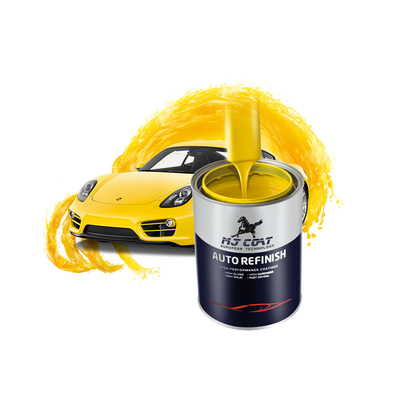 Hoogglanzige automotive glans topcoat verf perfect afwerking